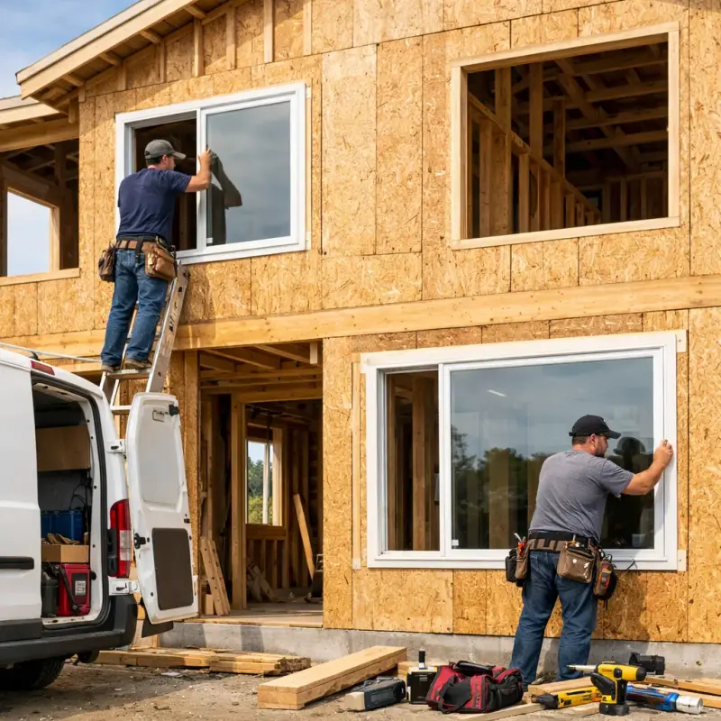New Construction Windows Duncan